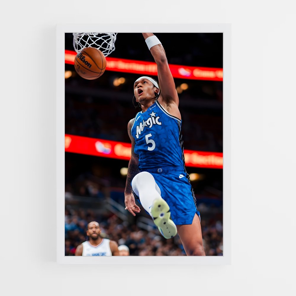 Poster Paolo de banchero – affiche Basketball (vue 3)